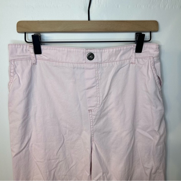 Wild Fable Baby Pink Loose Fit Pants with Elastic Waist, Size Medium - Picture 2 of 8